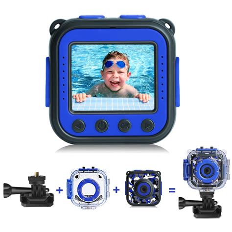 Buy PROGRACEKids Waterproof Camera for Kids Action Video Digital Camera ...