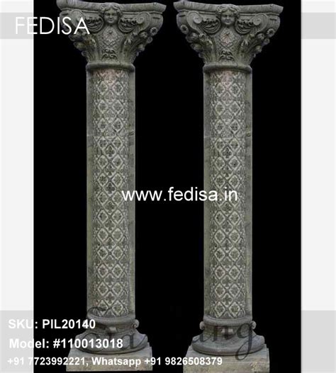 Cnc Pillar Design Drawing Room Pillar Design Brick Wall Pillar Design