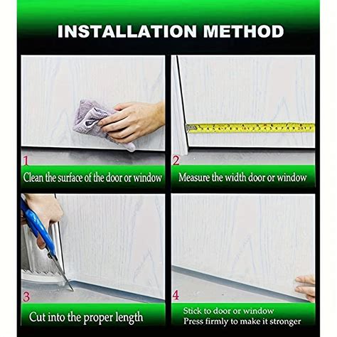 Door Weather Stripping Window Seal Tape - Transparent – CRAZE