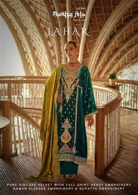 LAHAR BY MUMTAZ ARTS 34001 TO 34006 SERIES BEAUTIFUL PAKISTANI SUITS ...