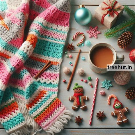 Christmas Crochet Stole Ideas