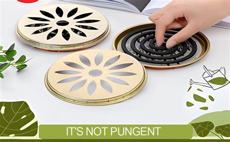 Styxon Stainless Steel Mosquito Coil Holder, Mosquito Coil Incense ...