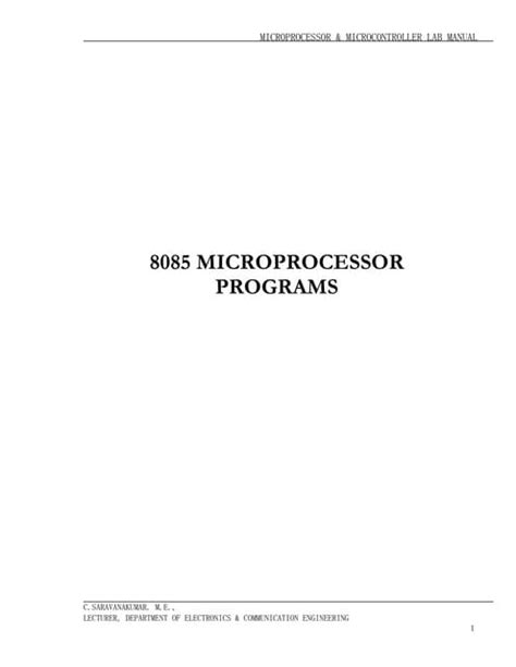 Image result for Programming Languages of 8085 Microprocessor