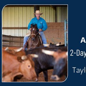 Robbie Potter Intro Cow Working Clinic at H&H Arena, H&H Indoor Arena ...