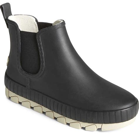 SPERRY TORRENT CHELSEA Rain Boots Black - Walmart.com