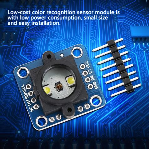 Buy Color Sensor Module, Brightness Color Recognition Sensor, Color ...