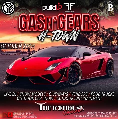 Gas n’ Gears H-TOWN CAR SHOW , The Icehouse Conroe, 26 October 2024 ...