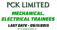Plantation Corporation of Kerala Limited Recruitment 2013 for Trainees