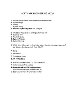 SY BCA SEM-3 Statistics Sample MCQ PDF - S. BCA (Sem.- 3) Subject: 301 ...