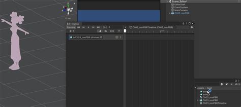 Unity Import Animation 的图像结果