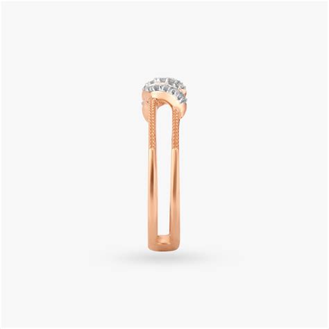 Infinity Sparkle Diamond Finger Ring