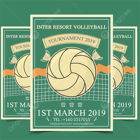 Volleyball Poster Ideas