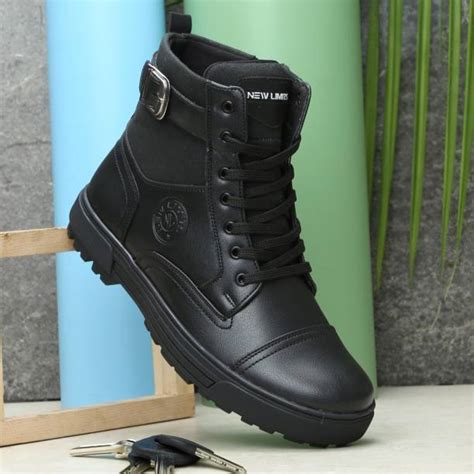 Black Boots - Buy Mens Black Boots online at Best Prices in India ...