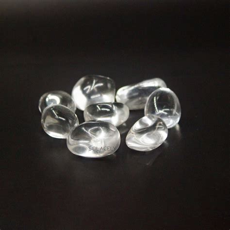 Clear Quartz Tumble Stone Pack Of 5 | Cleansing and purification