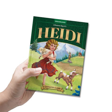 Heidi- Illustrated Abridged Classics for Children with Practice Questi