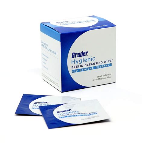 Bruder Hygienic Eyelid Cleansing Wipes : Amazon.in: Health & Personal Care