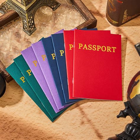 Lewtemi 48 Pcs Blank Passport Notebook Bulk Kids India | Ubuy