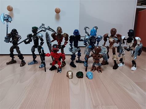 7 out of 11 Mangai complete : r/bioniclelego