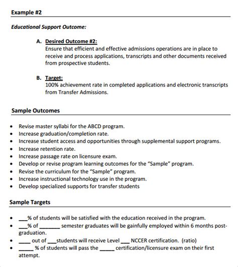Image result for Assessment Plan Examples