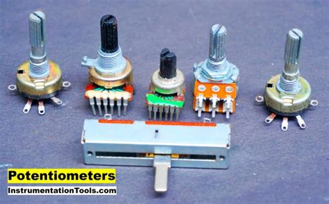 Image result for Potentiometer Types