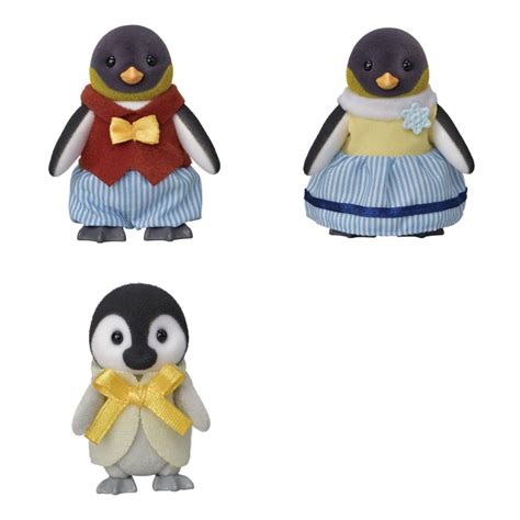 New Sylvanian Families Penguins Family Calico Critters Toy FS-45 Epoch ...