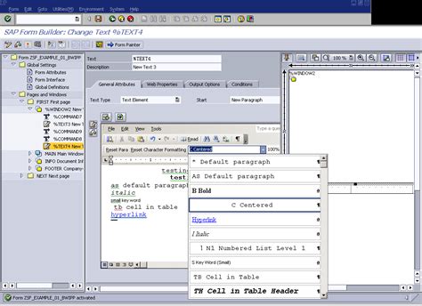 SAP SmartForms Examples 的图像结果