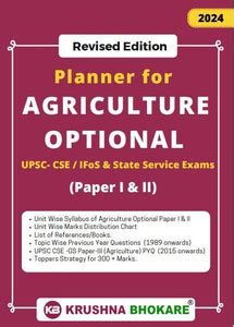 KRUSHNA BHOKARE- AGRICULTURE OPTIONAL Topic Wise Agriculture Optional ...