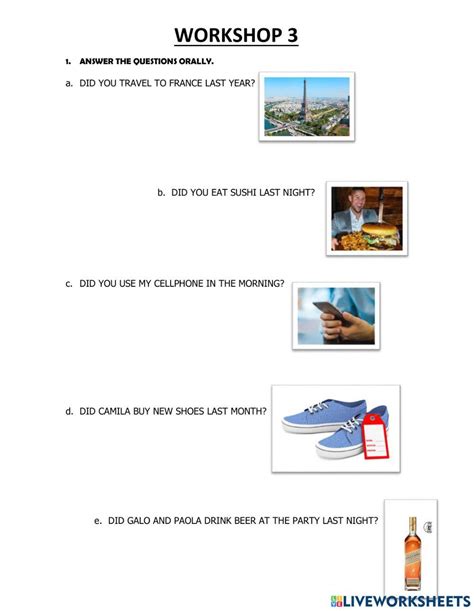 Image result for Questions and Answers Using Did