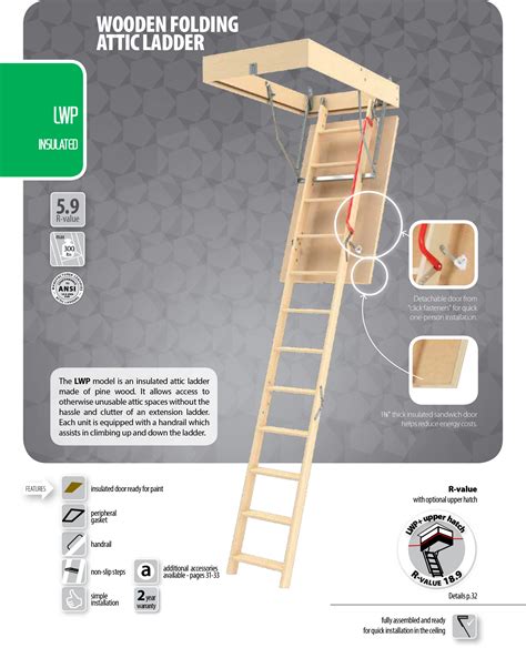 Wooden Attic Ladder Parts at Cornelia Priest blog