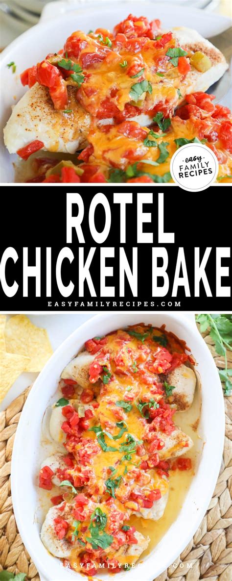 Rotel Chicken Bake · Easy Family Recipes
