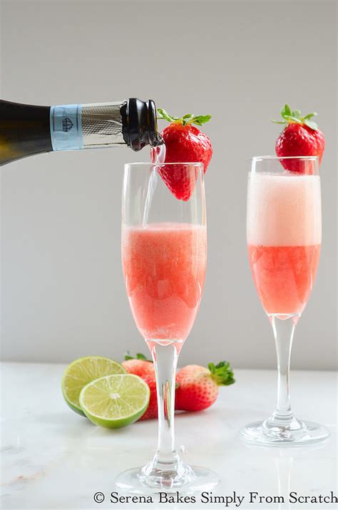Strawberry Champagne | Serena Bakes Simply From Scratch