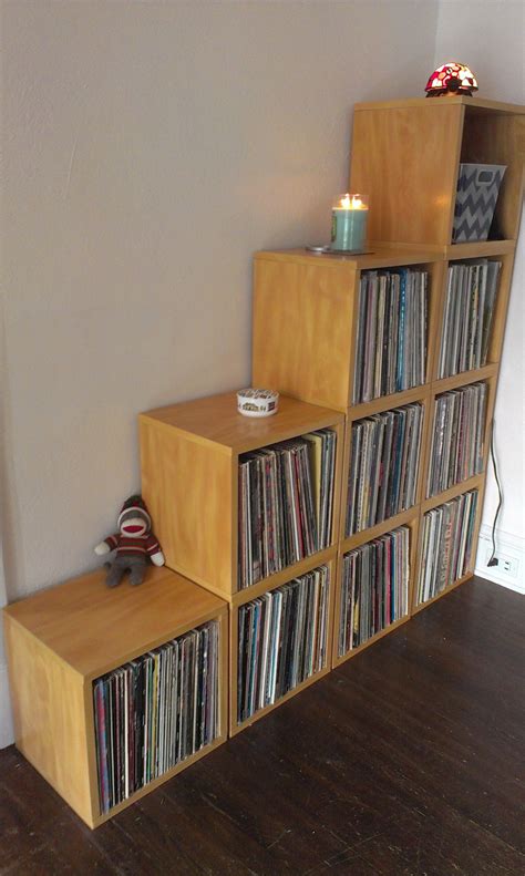 Image result for Stackable Vinyl Record Storage