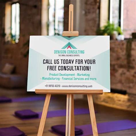 Print Custom Signage, Sign Boards & Marketing Material | VistaPrint