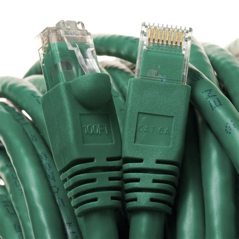 Cat6a Ethernet Cables Snagless - Bootless - Shielded Cables