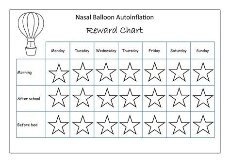 Free Printable Rewards Chart Templates