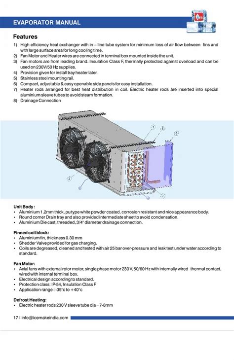Cold Room Evaporator Units - Cold Room Evaporator Unit Manufacturer ...