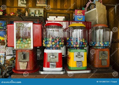 Antique Gumball Machines