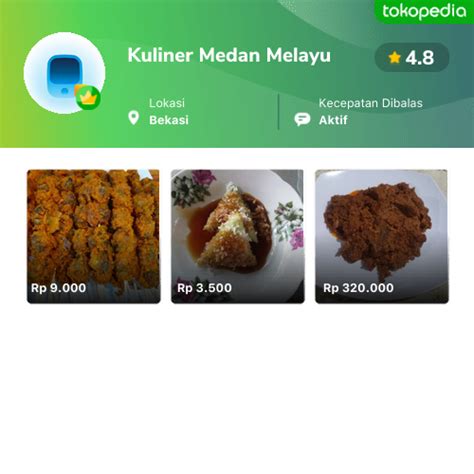 Toko Kuliner Medan Melayu Online - Produk Lengkap & Harga Terbaik ...