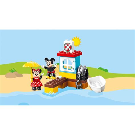 LEGO 10881 DUPLO Disney Junior Mickey's Boat, Bath Toy for Toddlers ...