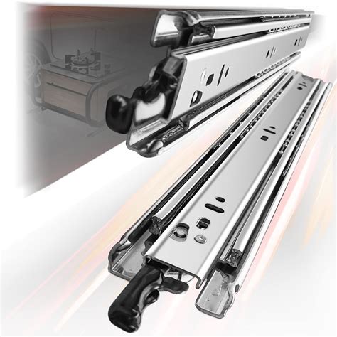 Buy SHUHANG Heavy Duty Drawer Runners with Lock 900mm Full Extension ...