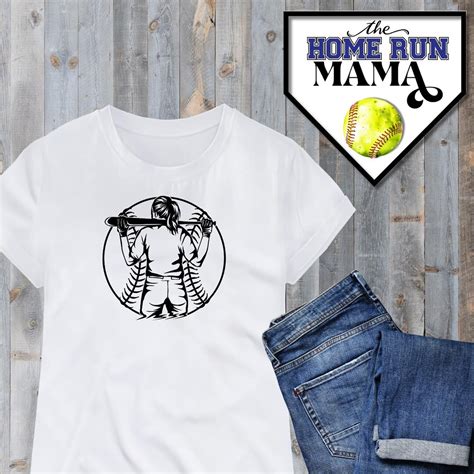 Custom Player Silhouette Design | Personalized Softball Batter PNG ...