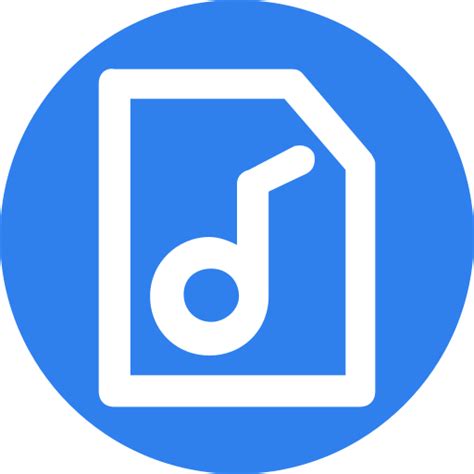 Image result for Audio File Extension Icon