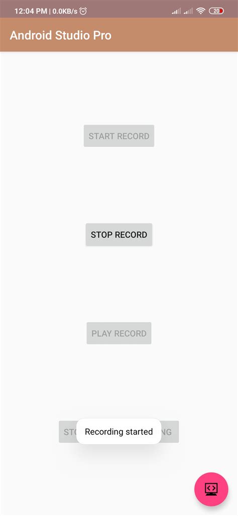 Image result for Audio Recorder Android Studio