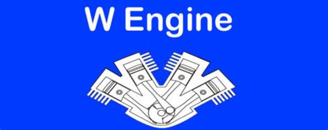 Image result for How a W Engine Works