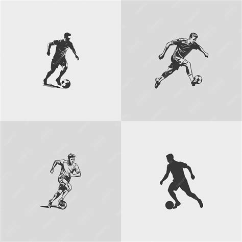 Basketball player silhouette nba sports game vector set design | Premium Vector