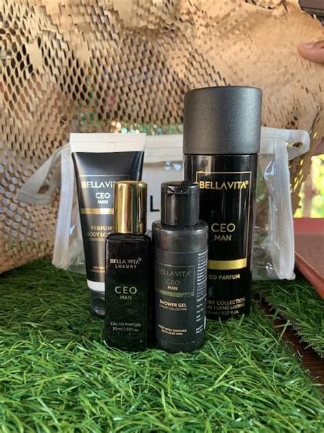 Bella Vita Luxury CEO Man Travel Mini Kit with Charcoal Body Wash 55 Ml ...
