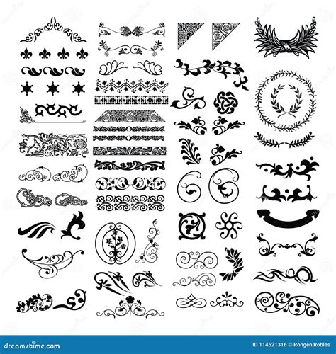 Islamic Malay Floral Design Border Stock Vector - Illustration of ancient, islamic: 114521316