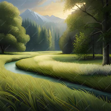 Nature Landscape Art 的图像结果