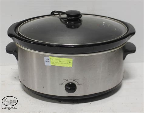 RIVAL 5 QUART CROCK POT SLOW COOKER