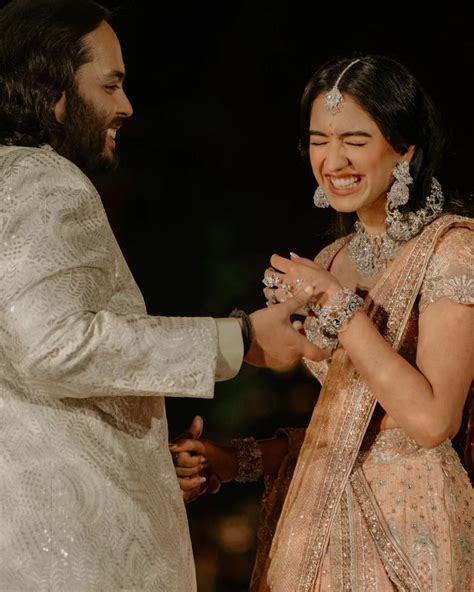 Radhika Merchant wore a custom lehenga-sari ensemble by Tarun Tahiliani ...